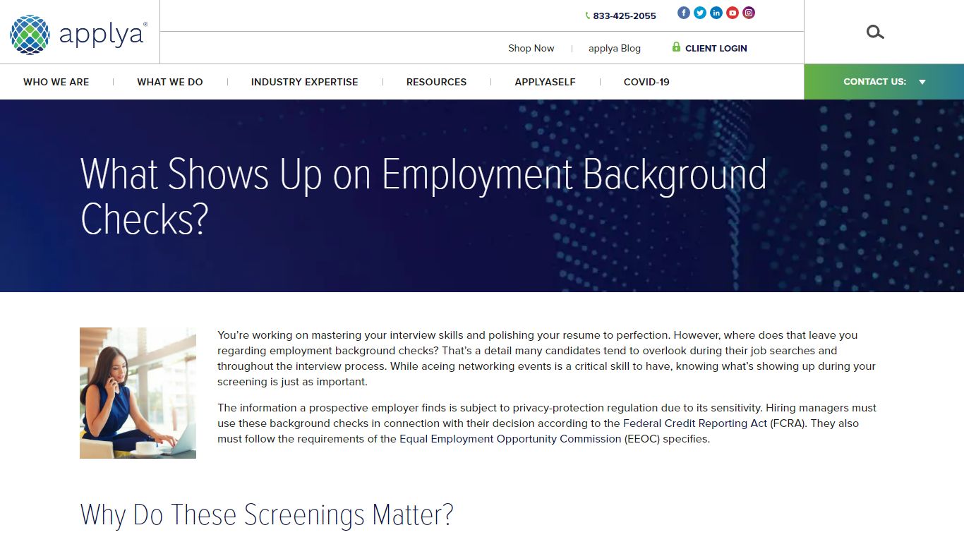 What Shows Up on Employment Background Checks? - applya